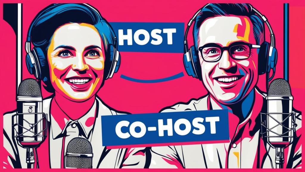 Host e Co-host de podcast