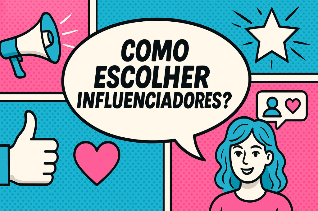 Como escolher influenciadores: um guia prático para marcas que querem acertar na parceria